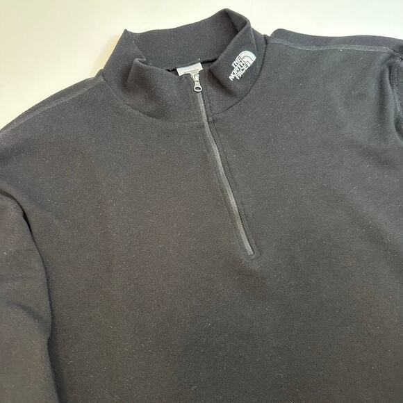 The North Face Black Fleece Quarter Zip Pullover - Picture 2 of 8